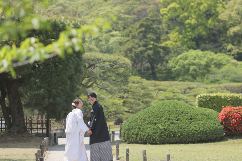 振り返りショット