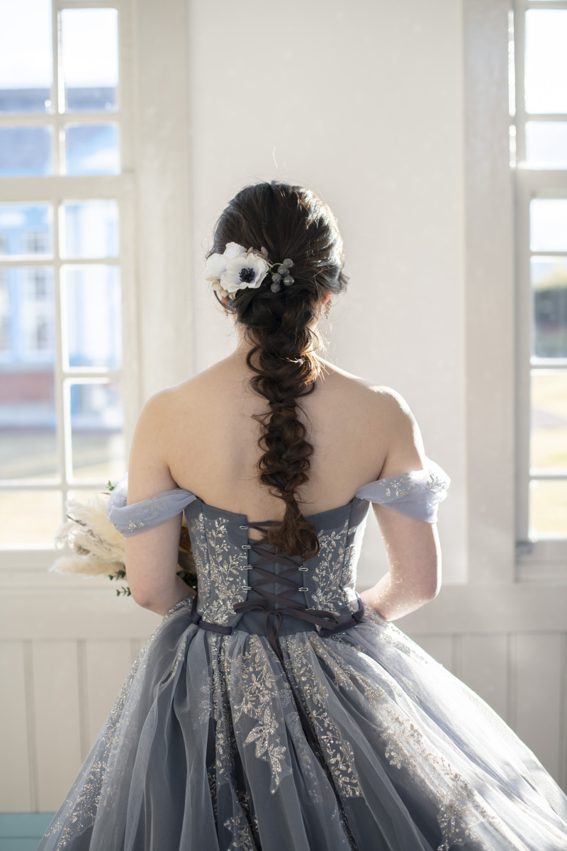 あみおろしヘア