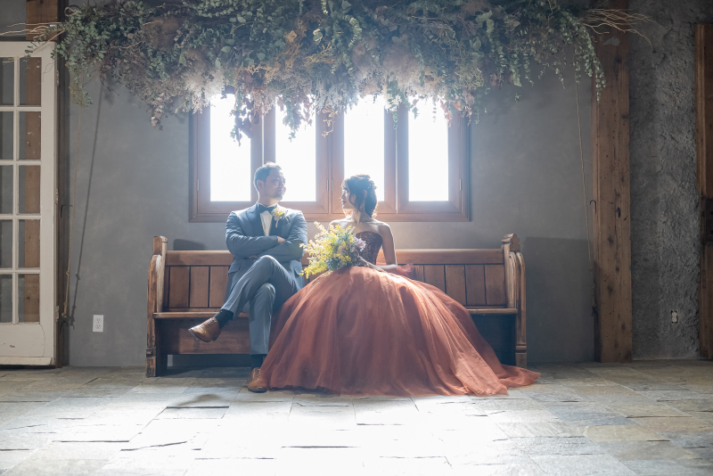 見つめ合いカット