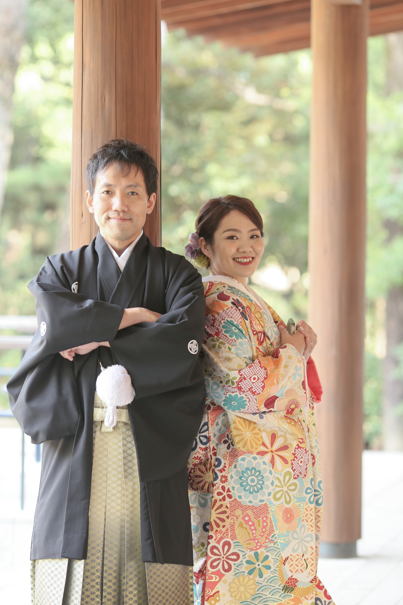 お気に入りの色打掛