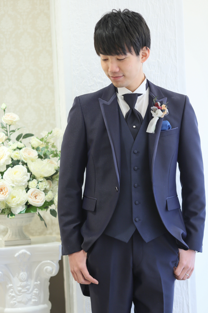 新郎様もカッコよく