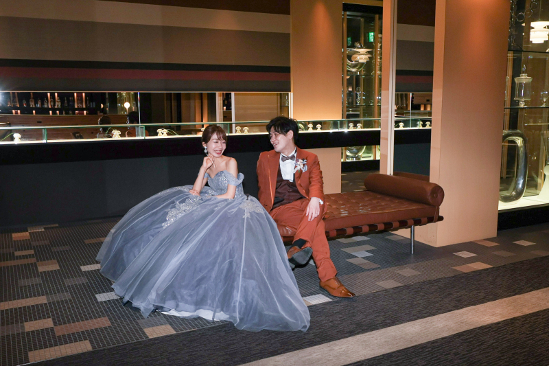 見つめあいショット