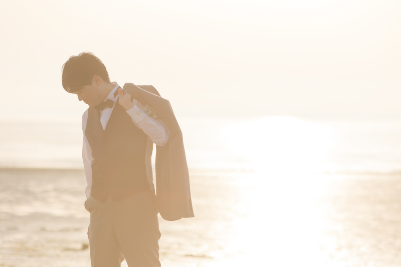 新郎様のソロショット