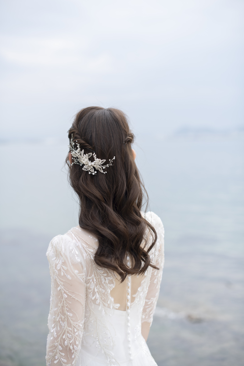 ツインハーフアップ