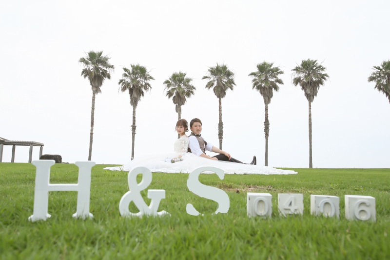 撮影小物も準備して