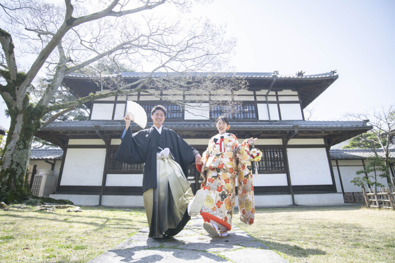 色打掛にチェンジ