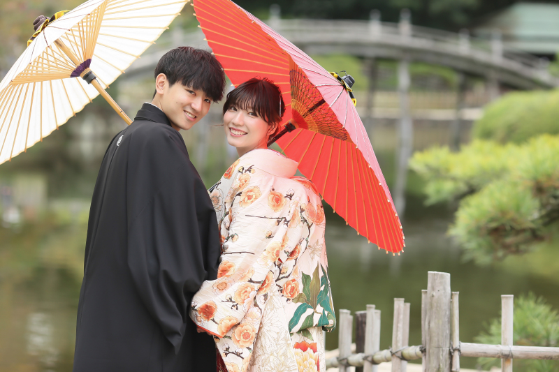 1着目は、和装からスタート!