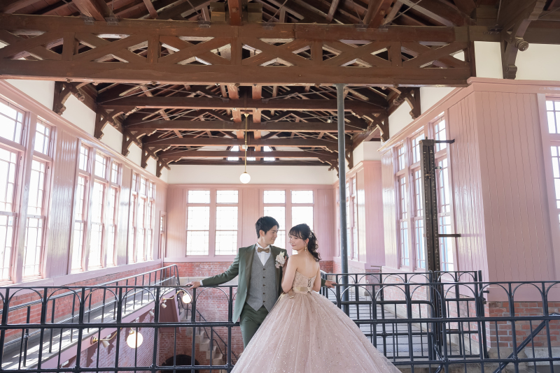 レンガ造りの空間