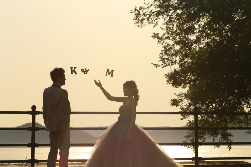 お二人のイニシャル