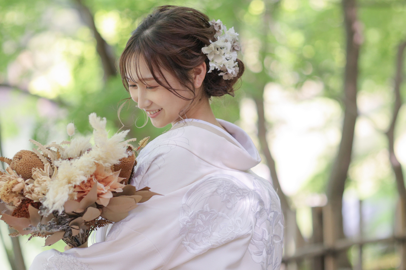 ドライフラワーブーケ