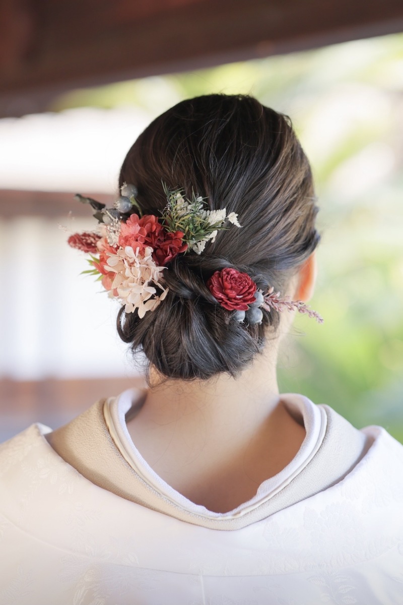 イメージ通りのヘアアレンジ
