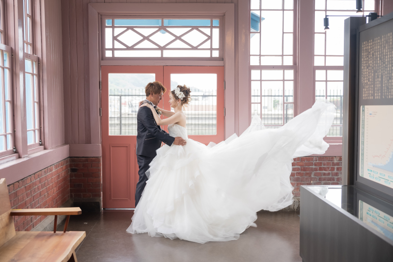 なびかせカット