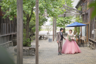 衣裳にこだわったウエディングフォト