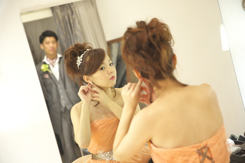 控室をでの一枚