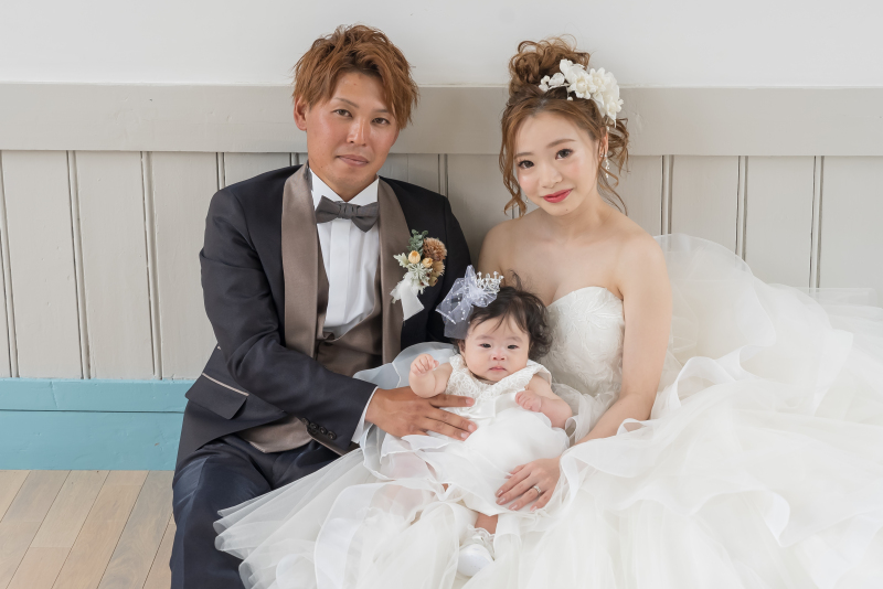 最後に家族写真