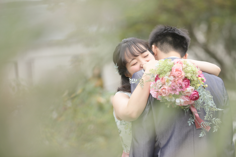 こんなポーズも自然に