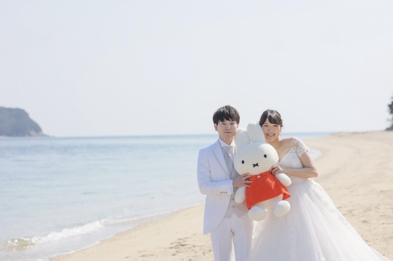 大好きなミッフィーと3ショット♡