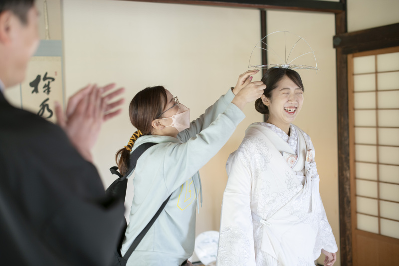 頭からアンテナ?!