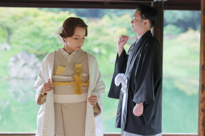 色掛下でオシャレに