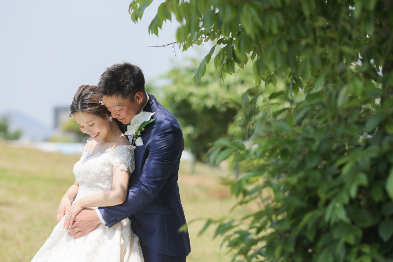 ２着目はウエディングドレス