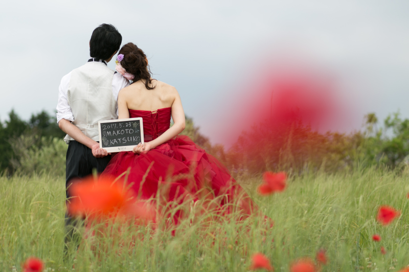 ポピーと一緒に