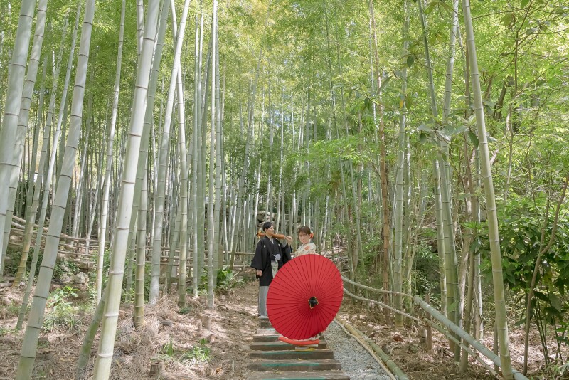 ロケフォトプランS(衣裳5点プラン)   花嫁衣裳4種類の中から好きなものをチョイス!着数を多く着たい方に必見