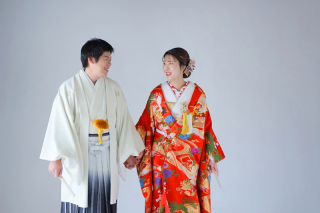 【9月平日限定】シンプルに撮影したいおふたりにおすすめ♪和装1着シンプルプラン【データ20カット＋六切り写真1枚付き】