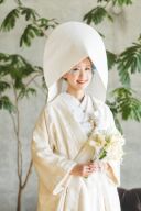 撮影小物：ブーケ（ホワイト/シンプル）