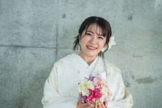 撮影小物：ボールブーケ（ピンク）