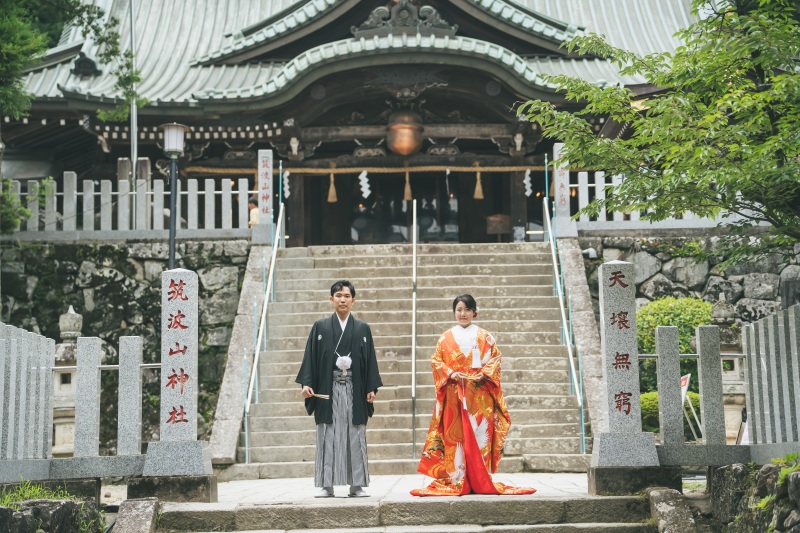  ＊7月：和装1着ロケーション＊筑波山神社にて