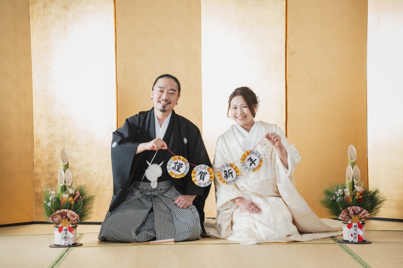 *12月:和装スタジオ1着プラン*シンプルにカジュアルに♪