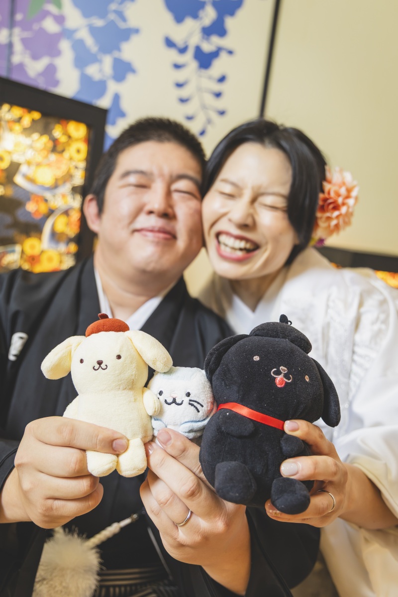 ラストカットはスマイル全開/お持込アイテムで