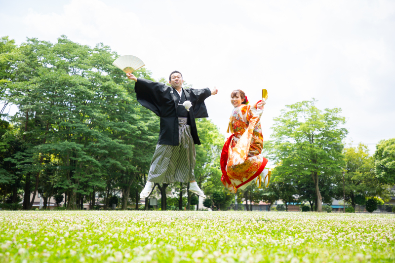 かつらぎ公園にて