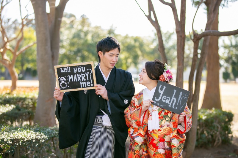 見つめ合うお二人♥♥