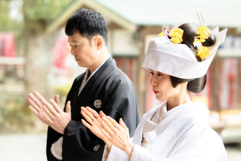 撮影前に参拝♪