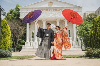  ＊4月：和装洋装2着スタジオ＆チャペルガーデン＊