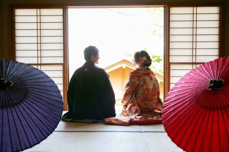 和装の前撮りにオススメです♡