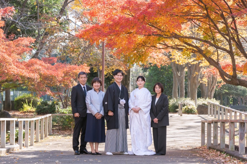 ご家族様の記念写真からレポスタートです