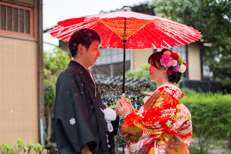 雨の日も撮影可能です☂