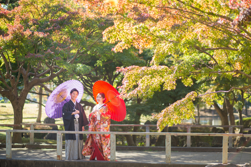 公園にて