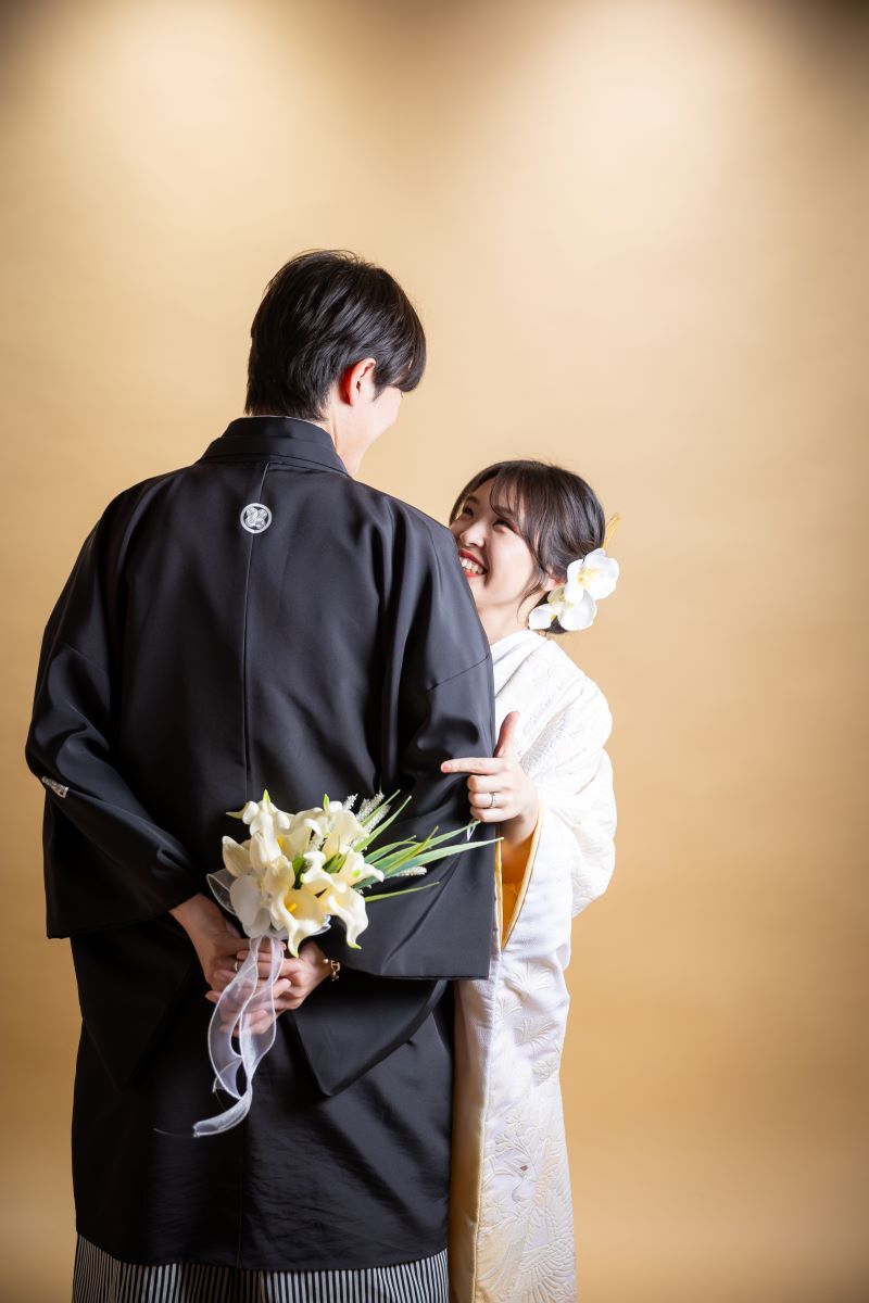 白無垢×スタジオ