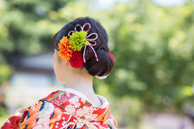 ヘアスタイルは自由自在