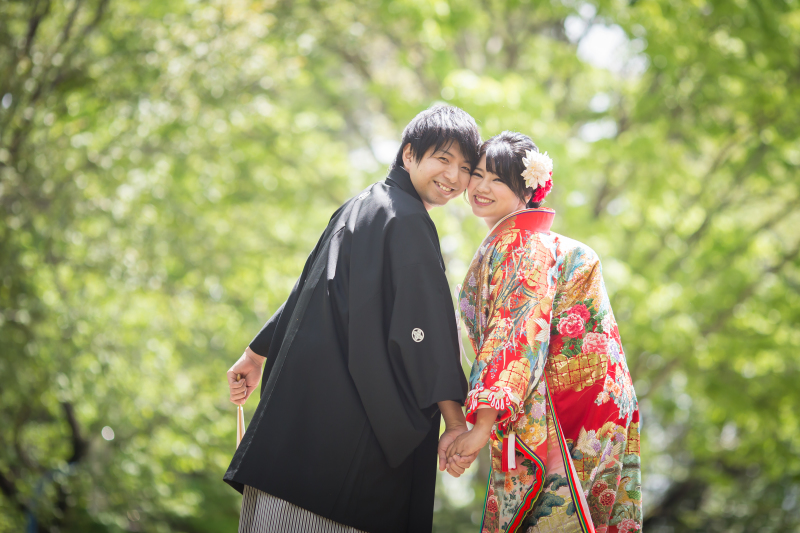公園にて・・・