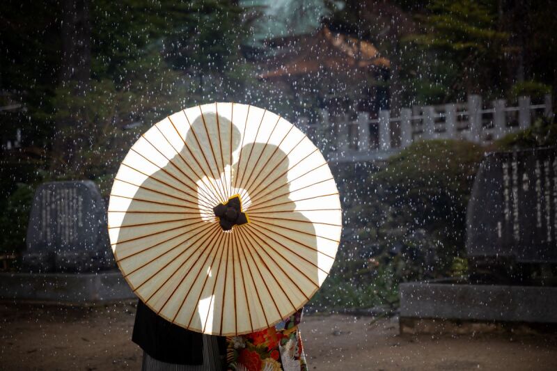 雨の醍醐味♪