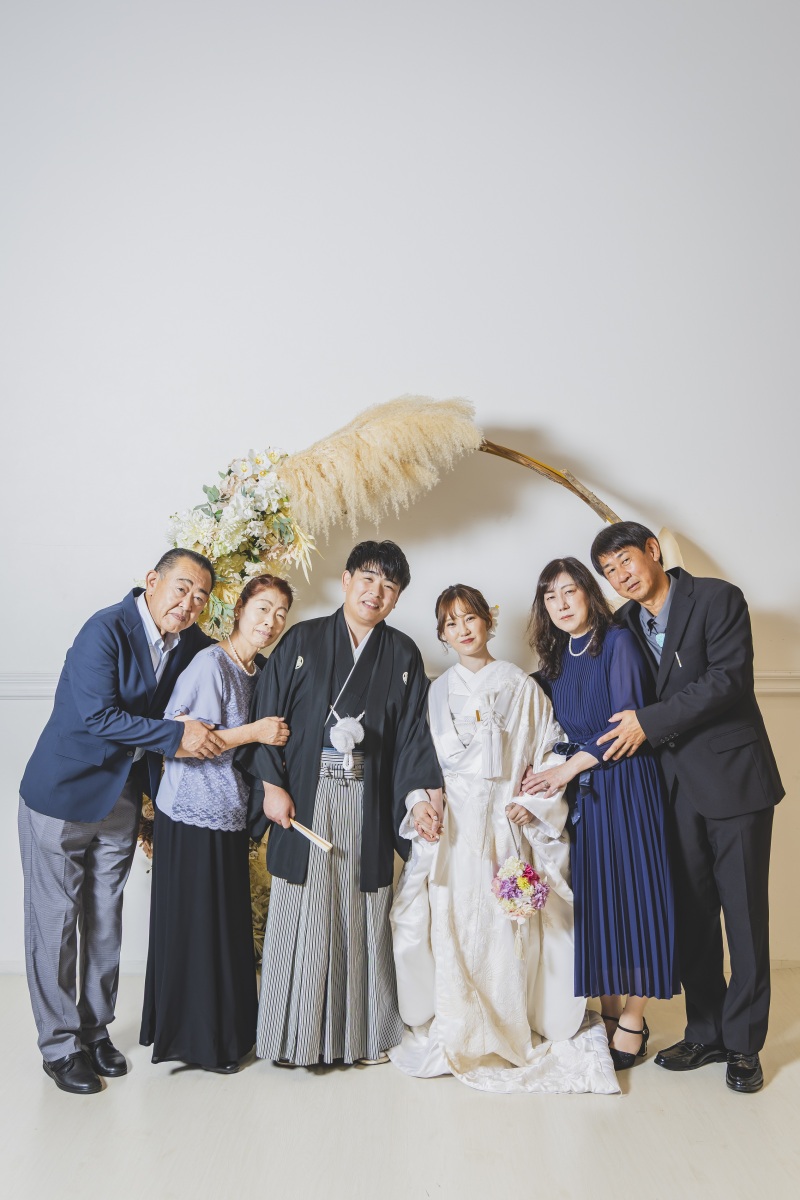 ラストカットはご家族様みんなの集合写真