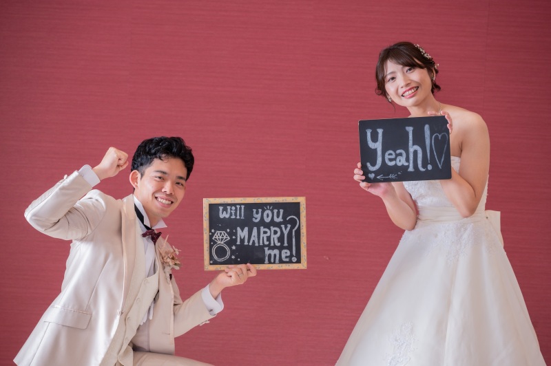 今回のカップル様は洋/和スタジオプランをご利用♪
