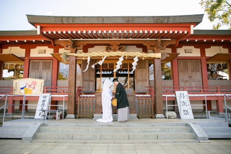 向かい合うお二人♥