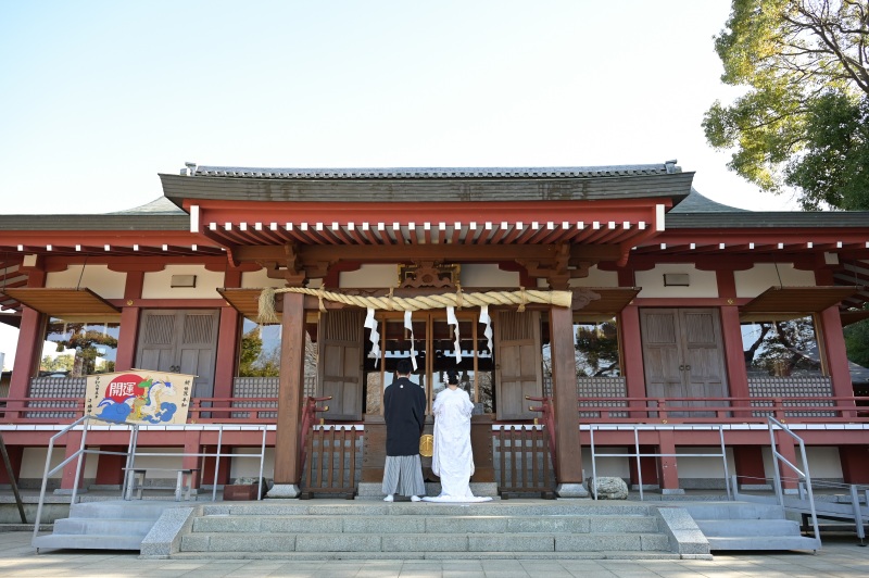 *3月:和装1着プラン/ロケーション*市内近隣神社にて