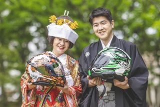 ＊5月：和装2着ロケーション撮影＊角隠し＆綿帽子＊市内近隣公園/古民家