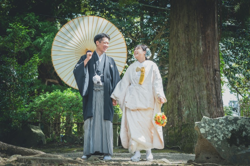 ＊9月和装1着ロケーションプランで筑波山神社へ!!緑が濃く深いシーズンです!!